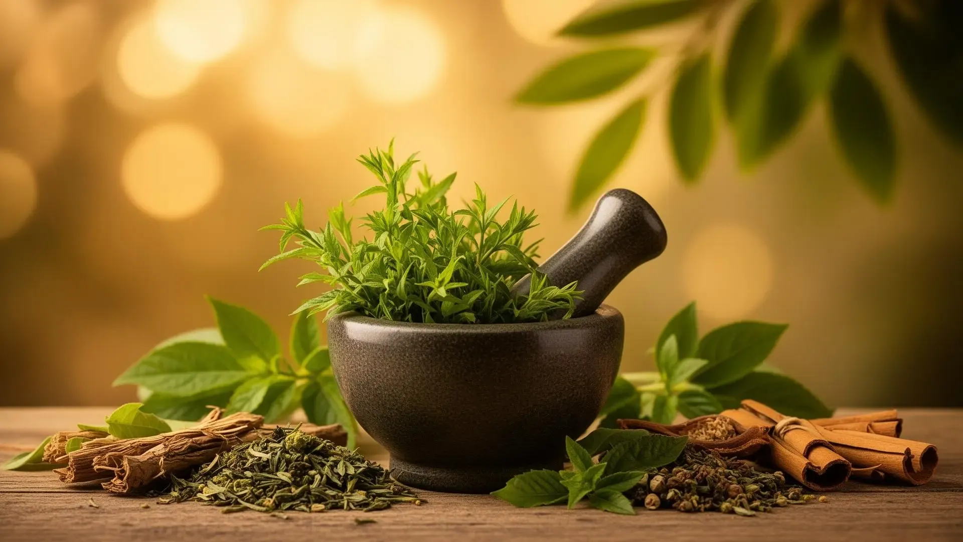 Ayurvedic healing herbs